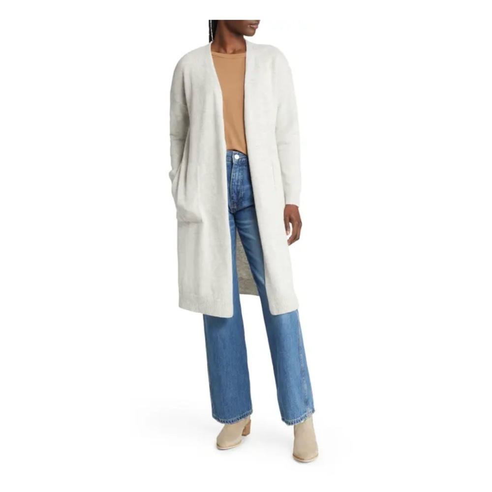 Madewell wool blend duster